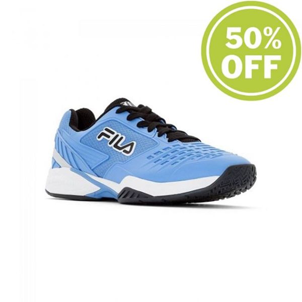 Fila Axilus 2 Energized Tennis Men's Running Shoes - Blue/White/Black,NZ 14-73825